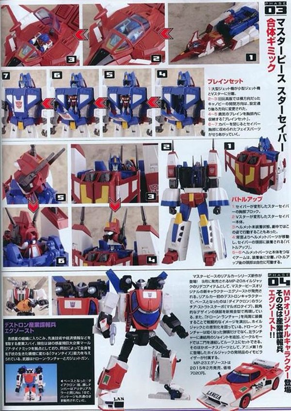 New Images MP 24 Star Saber And MP 23 Exhaust (Wheeljack) Showcase FIgure Details  (3 of 3)